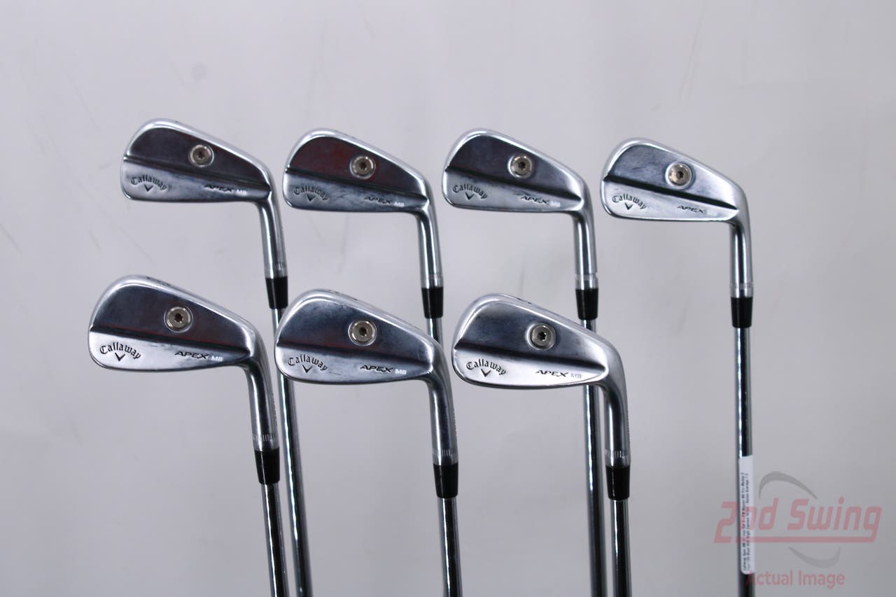 Callaway Apex MB 21 Iron Set 4-PW Nippon NS Pro Modus 3 Tour 120 Steel Stiff Right Handed 38.5in