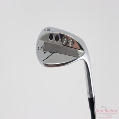 Callaway Jaws Raw Chrome Wedge Lob LW 58° 8 Deg Bounce C Grind Mitsubishi MMT 105 Graphite Tour X-Stiff Right Handed 35.5in