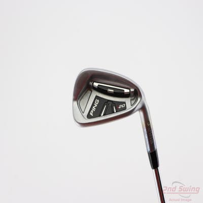 Ping I20 Single Iron 7 Iron Ping JZ Steel Stiff Right Handed Black Dot 37.25in