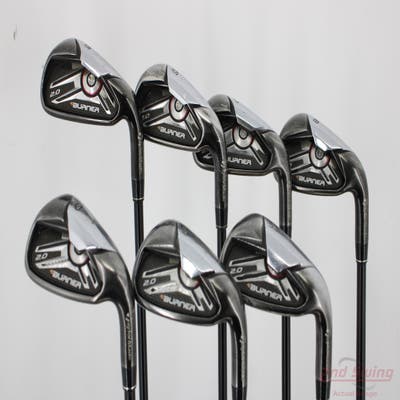 TaylorMade Burner 2.0 Iron Set 5-GW TM Superfast 65 Graphite Regular Right Handed +1/4"
