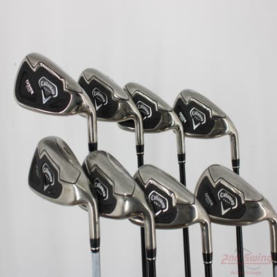 Callaway Fusion Wide Sole Iron Set 4-PW SW Callaway Fusion Wide Sole Grap Steel Ladies Right Handed -3/4"