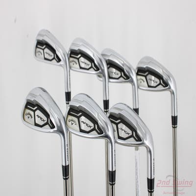 Callaway Apex CF16 Iron Set 5-PW SW UST Mamiya Recoil 760 ES Graphite Regular Right Handed STD