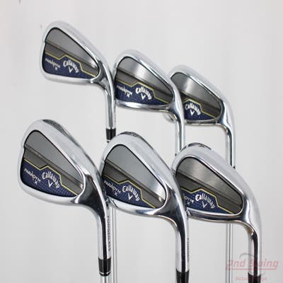 Callaway Paradym X Iron Set 6-GW Aldila Ascent PL 50 Graphite Senior Right Handed STD