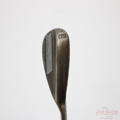 Cleveland RTX ZipCore Raw Wedge Lob LW 60° 6 Deg Bounce Low True Temper Dynamic Gold Spinner Tour Issue Steel Stiff Right Handed 35.25in