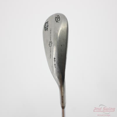 Wilson Staff FG Tour TC Chrome Wedge Lob LW 60° 7 Deg Bounce True Temper Dynamic Gold S400 Steel Wedge Flex Right Handed 35.25in