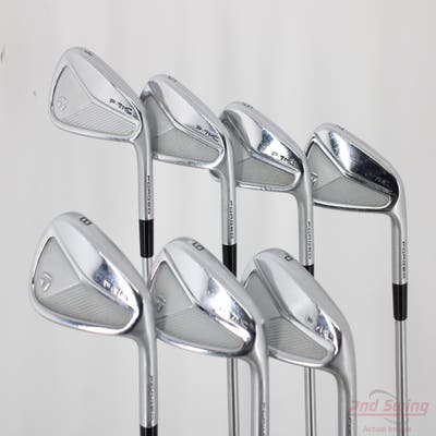 TaylorMade 2023 P7MC Iron Set 4-PW FST KBS Tour C-Taper 130 Steel X-Stiff Right Handed +1/2"