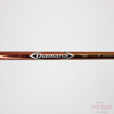 Used W/ Titleist RH Adapter Mitsubishi Golf Diamana RF-Series 50 Fairway Shaft Regular 42.0in