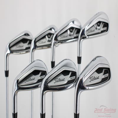 Titleist 2021 T300 Iron Set 5-GW True Temper AMT Red R300 Steel Regular Left Handed +1/4"