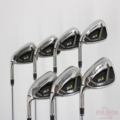 TaylorMade 2019 M2 Iron Set 4-PW FST KBS Tour 105 Steel Regular Left Handed +3/4"