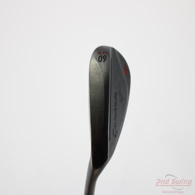 TaylorMade Milled Grind 2 Black Wedge Lob LW 60° 8 Deg Bounce LB True Temper Dynamic Gold Steel Wedge Flex Left Handed 35.0in