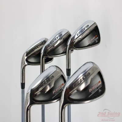 Cobra King F6 Iron Set 6-PW Cobra Matrix Q4 Red Tie Graphite Senior Left Handed STD