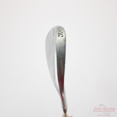 Titleist Vokey SM9 Tour Chrome Wedge Sand SW 54° 10 Deg Bounce S Grind Titleist Vokey BV Steel Wedge Flex Right Handed 35.5in
