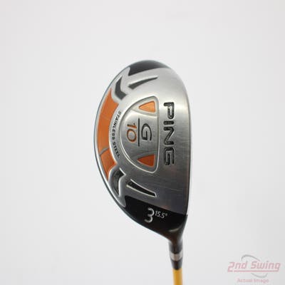 Ping G10 Fairway Wood 3 Wood 3W 15.5° UST Proforce V2 75 Graphite Regular Right Handed 43.25in