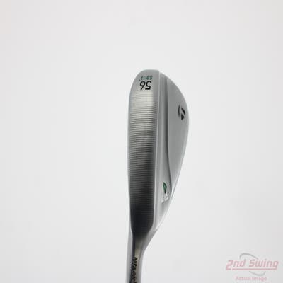 Mint TaylorMade Milled Grind 4 Chrome Wedge Sand SW 56° 12 Deg Bounce SB True Temper Dynamic Gold Tour Issue 115 Steel Wedge Flex Left Handed 35.25in