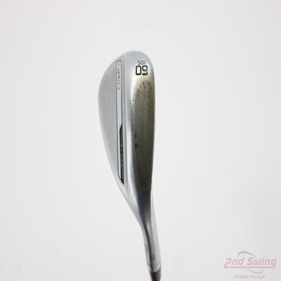 Titleist Vokey SM10 Tour Chrome Wedge Lob LW 60° 10 Deg Bounce S Grind Titleist Vokey BV Steel Wedge Flex Right Handed 35.0in