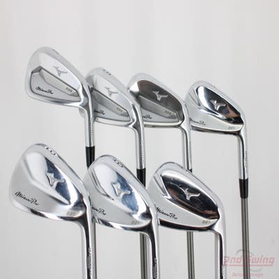 Mizuno Pro 221 Iron Set 4-PW Aerotech SteelFiber i110cw Graphite Stiff Right Handed STD