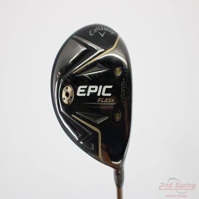 Callaway EPIC Flash Star Fairway Wood 3 Wood 3W 15° UST ATTAS Speed Series 40 Graphite Senior Right Handed 43.25in