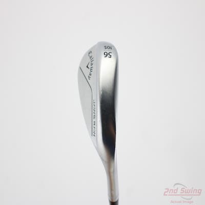Callaway Jaws Raw Chrome Wedge Sand SW 56° 10 Deg Bounce S Grind True Temper Dynamic Gold Spinner Tour Issue Steel Wedge Flex Right Handed 35.25in