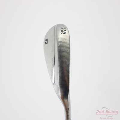 TaylorMade milled grind chrome Wedge Sand SW 56° 12 Deg Bounce SB FST KBS Tour 105 Steel Wedge Flex Right Handed 35.0in