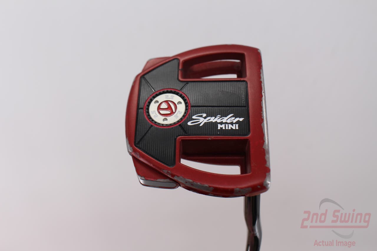TaylorMade Spider Mini Red Putter Steel Right Handed 34.5in