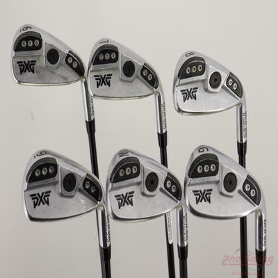 PXG 0311 XP GEN5 Chrome Iron Set 6-PW GW Project X Cypher 60 Graphite Regular Right Handed -2 1/4"