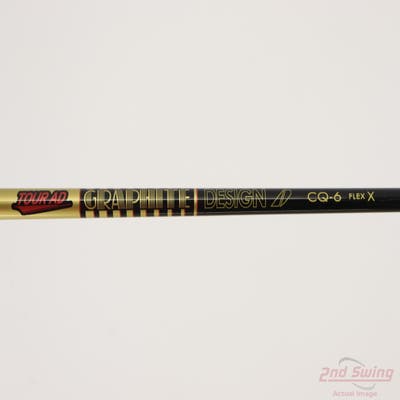 Used W/ TaylorMade RH Adapter Graphite Design Tour AD CQ 60 Driver Shaft X-Stiff 44.0in