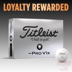 Titleist ProV1x Left Dash Buy 3 Get 1 Golf Balls