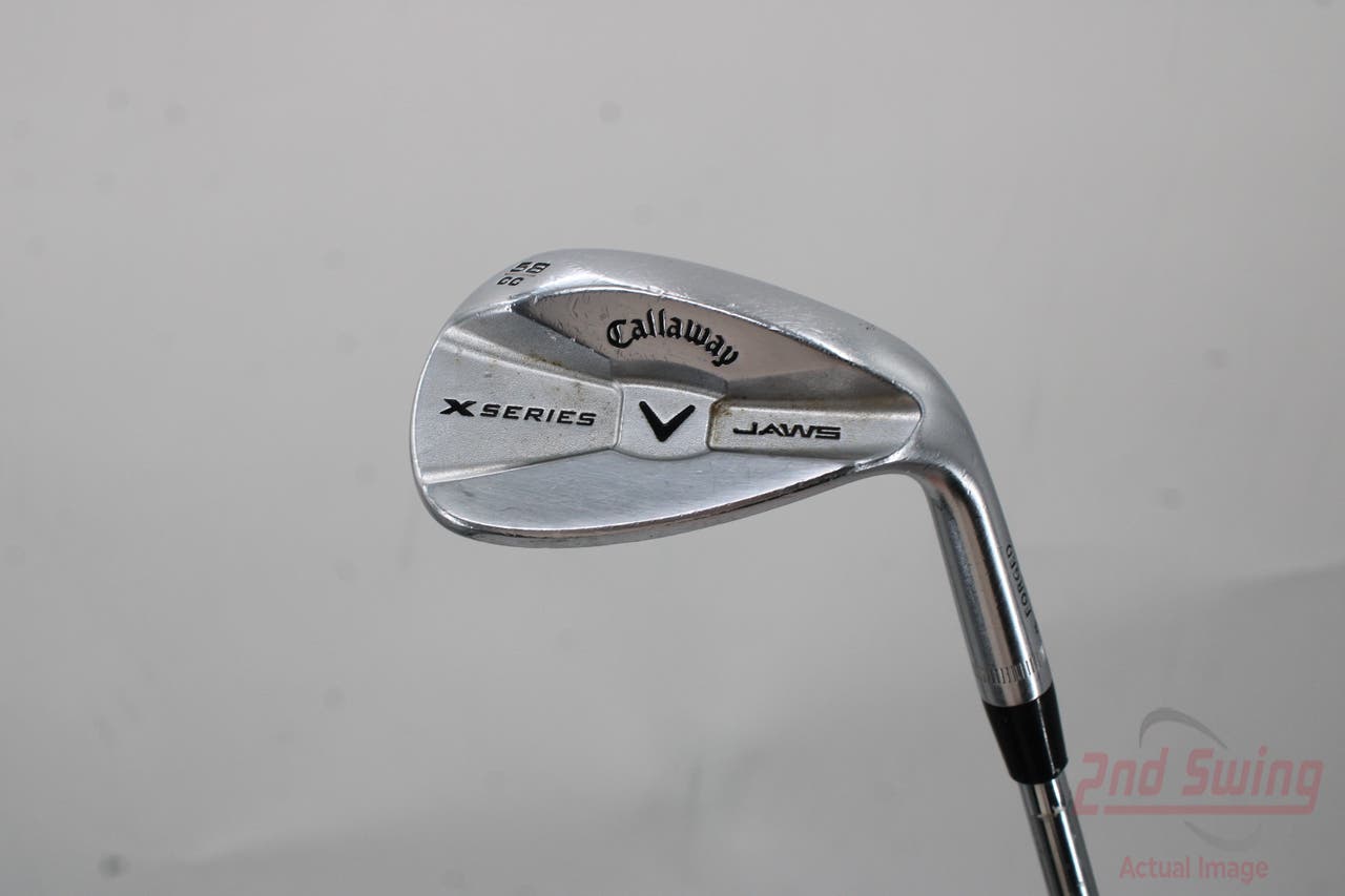 Callaway X Series Jaws Chrome Wedge Lob LW 58° Stock Steel Wedge Flex Right Handed 35.0in