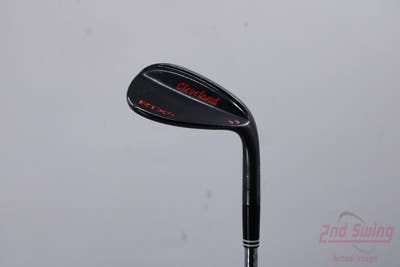 Cleveland RTX 4 Black Satin Wedge Sand SW 54° 10 Deg Bounce Dynamic Gold Tour Issue S400 Steel Stiff Right Handed 35.25in