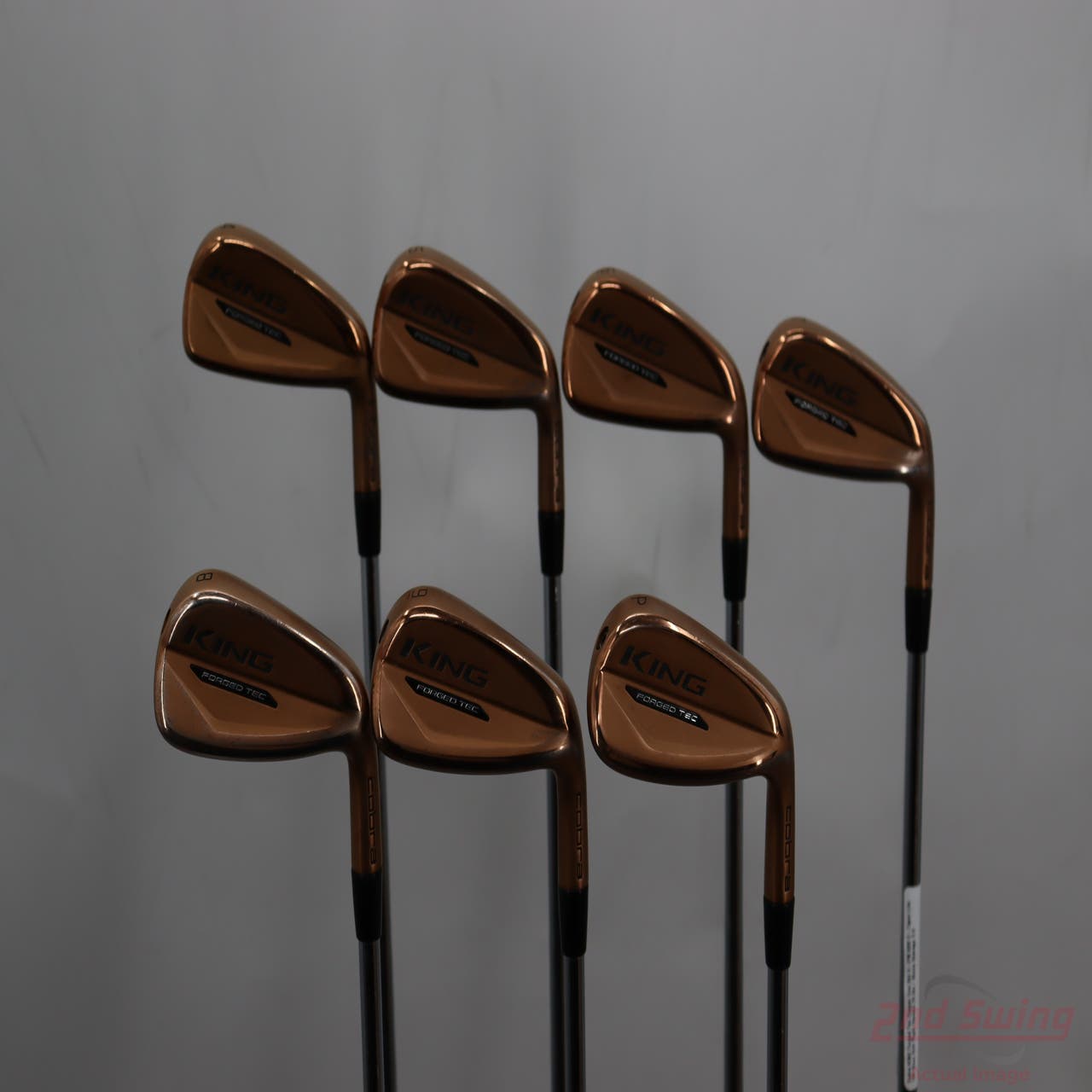 Cobra KING Forged Tec Copper Iron Set (T-12436278781) | 2nd Swing Golf
