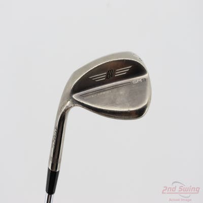 Titleist Vokey SM9 Brushed Steel Wedge Lob LW 58° 12 Deg Bounce D Grind Project X LZ 5.5 Steel Regular Left Handed 35.25in