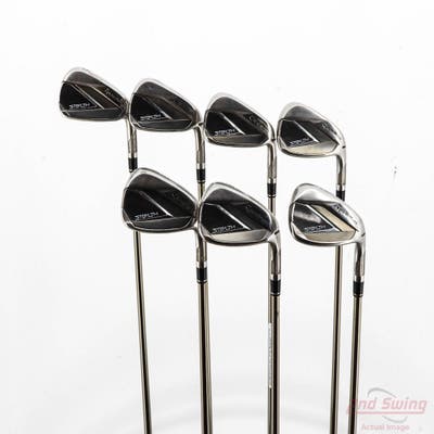 TaylorMade Stealth Iron Set 5-GW UST Mamiya Recoil ESX 460 F2 Graphite Senior Right Handed -1/4"