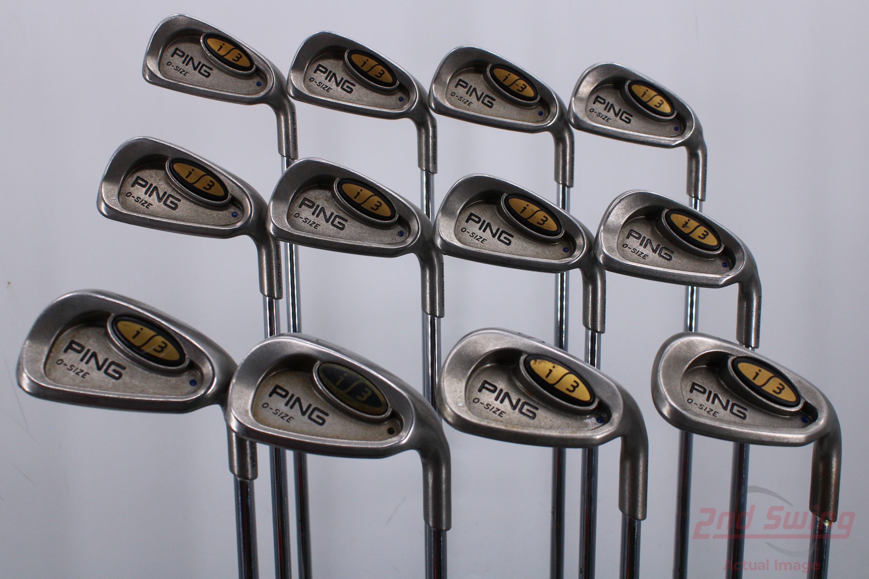 Ping i3 Oversize Iron Set 2LW Ping JZ Steel Regular Right Handed Blue