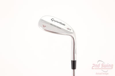 TaylorMade Milled Grind Satin Chrome Wedge Sand SW 56° 12 Deg Bounce True Temper Dynamic Gold Steel Wedge Flex Right Handed 35.25in