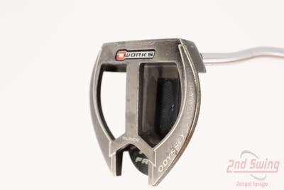 Odyssey O-Works Black 2-Ball Fang Putter Steel Right Handed 35.0in