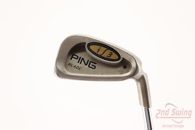 Ping i3 Blade Single Iron 1 Iron Stock Steel Shaft Steel Stiff Right Handed Black Dot 41.25in