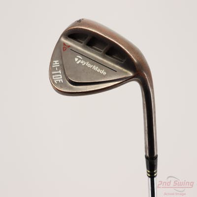 TaylorMade Milled Grind HI-TOE Wedge Lob LW 58° 10 Deg Bounce FST KBS Hi-Rev 2.0 Steel Wedge Flex Right Handed 35.25in