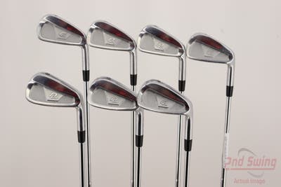 New Level 902 Forged Satin Pearl Chrome Iron Set 4-PW Stock Steel Shaft Steel Stiff Right Handed 38.25in