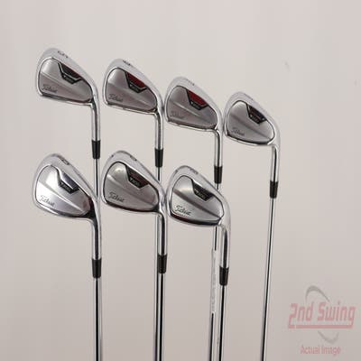 Titleist 2021 T200 Iron Set 5-GW Project X Flighted 5.0 Steel Regular Right Handed 37.75in