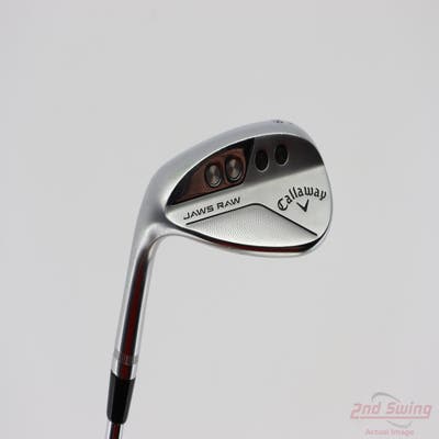 Callaway Jaws Raw Chrome Wedge Lob LW 60° 10 Deg Bounce S Grind Dynamic Gold Spinner TI Steel Wedge Flex Left Handed 35.0in