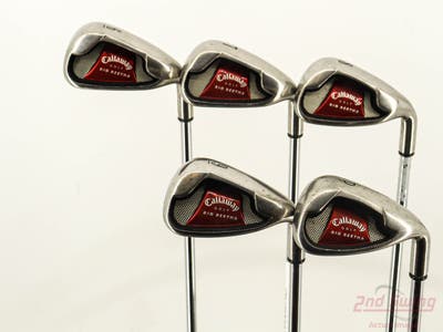 Callaway 2008 Big Bertha Iron Set 7-PW Callaway Big Bertha Steel Steel Uniflex Right Handed STD