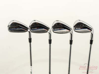 Cobra King F7 One Length Iron Set 7-PW True Temper Dynamic Gold S300 Steel Stiff Right Handed -1/4"