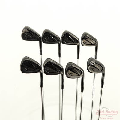 Mizuno JPX 925 Forged Black Iron Set 4-PW GW FST KBS Tour C-Taper Lite 105 Steel Regular Right Handed +1/4"