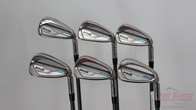 Ping 2015 i Iron Set 5-PW CFS 70 Graphite Graphite Regular Right Handed Purple dot 38.25in