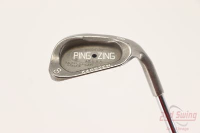 Ping Zing Single Iron 8 Iron 38.5° Ping KT Steel Stiff Right Handed Black Dot 36.5in