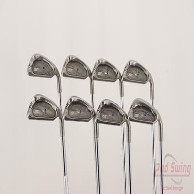 Ping ISI Iron Set 3-PW Ping JZ Steel Stiff Right Handed Blue Dot 38.0in