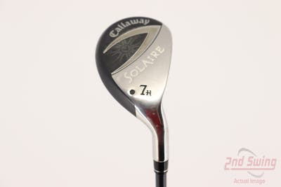 Callaway 2014 Solaire Hybrid 7 Hybrid Callaway Stock Graphite Graphite Ladies Right Handed 38.0in