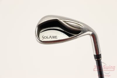 Callaway 2014 Solaire Single Iron Pitching Wedge PW Callaway Stock Graphite Steel Ladies Right Handed 35.25in