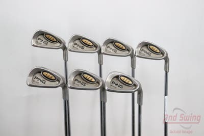 Ping i3 Blade Iron Set 4-PW Stock Steel Shaft Steel Stiff Right Handed White Dot 39.0in