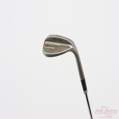 Cleveland RTX 6 ZipCore Tour Rack Raw Wedge Lob LW 58° 6 Deg Bounce FST KBS Tour 120 Steel Stiff Right Handed 35.25in